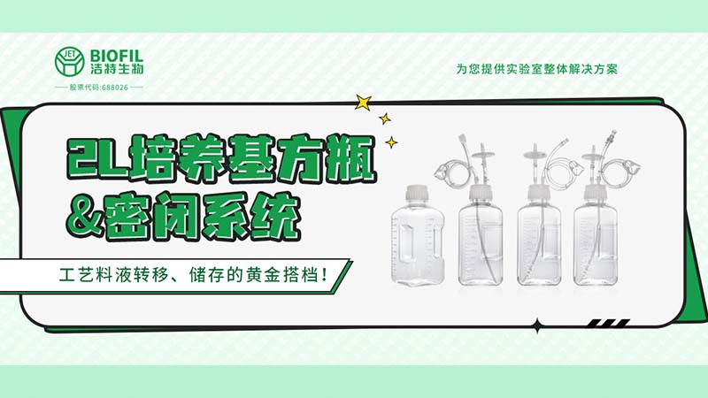 新品上线 | 老朋友新规格？2L方瓶带着它的密闭系统来了！